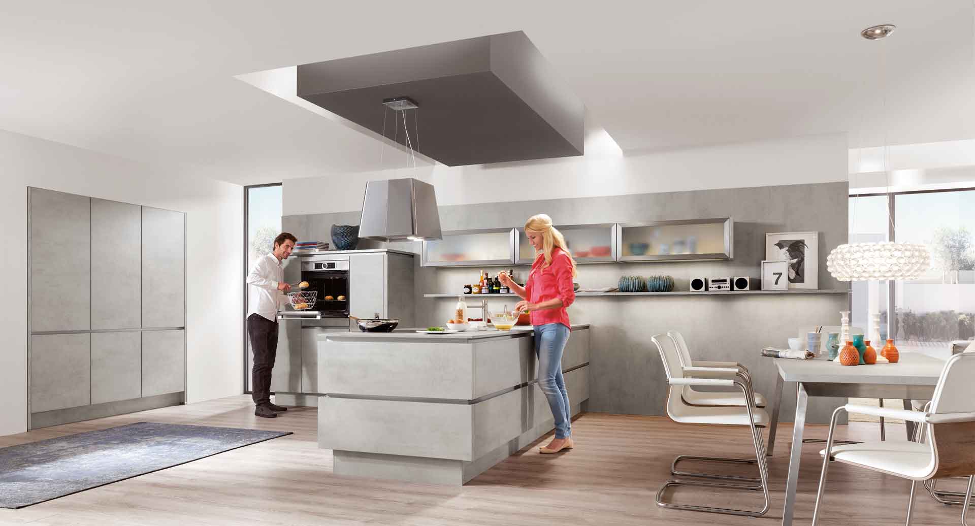 The Convenience and Style of Push to Open Kitchen Cabinets - German Kitchens